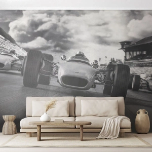 Fotomural Premium Canvas - ¡Hay poder! - Fórmula 1, Vehículo, Carrera - 300x210 cm