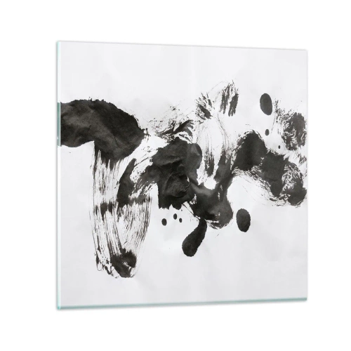 Cuadro sobre vidrio - Impresiones sobre Vidrio - ¿Un método en la locura? - 60x60 cm