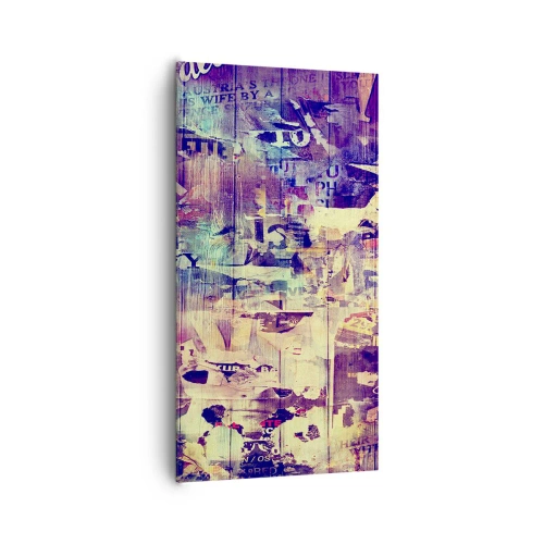 Cuadro sobre lienzo - Impresión de Imagen - Y eso es todo lo que quedará - 65x120 cm