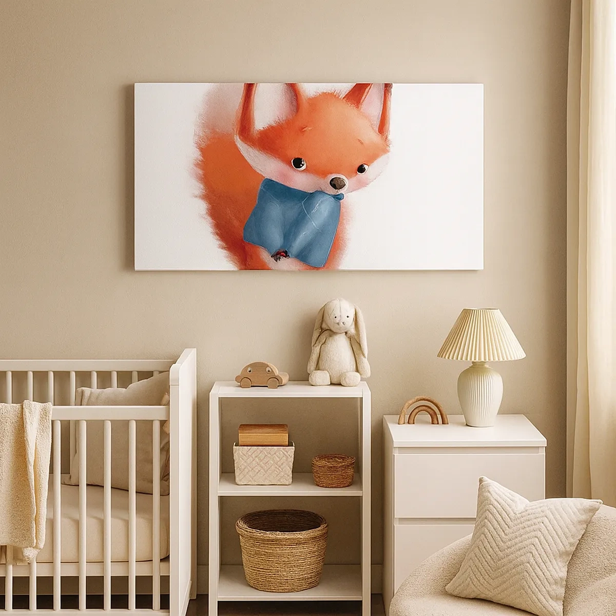 Cuadro sobre lienzo - Impresión de Imagen - ¿Me veo bien con esto? - 30x30 cm