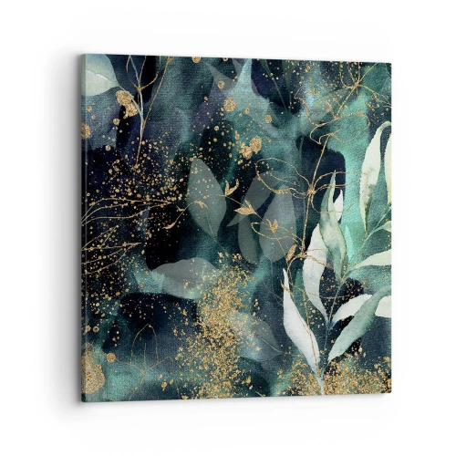 Cuadro sobre lienzo - Impresión de Imagen - Jardín encantado - 70x70 cm