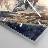 Esfera sin numeración, con rayas