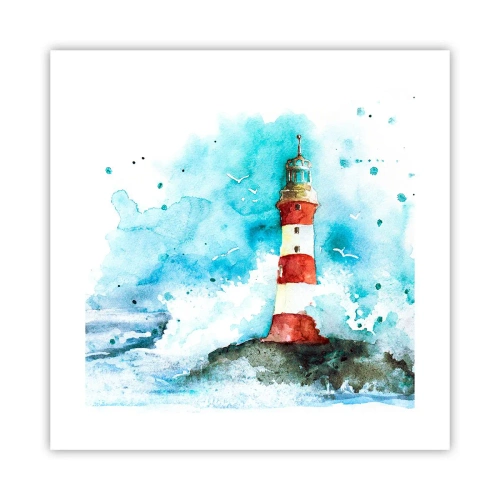 Póster - La unidad de los elementos - 40x40 cm