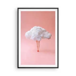 Póster en marco negro - Dulce promesa - 61x91 cm