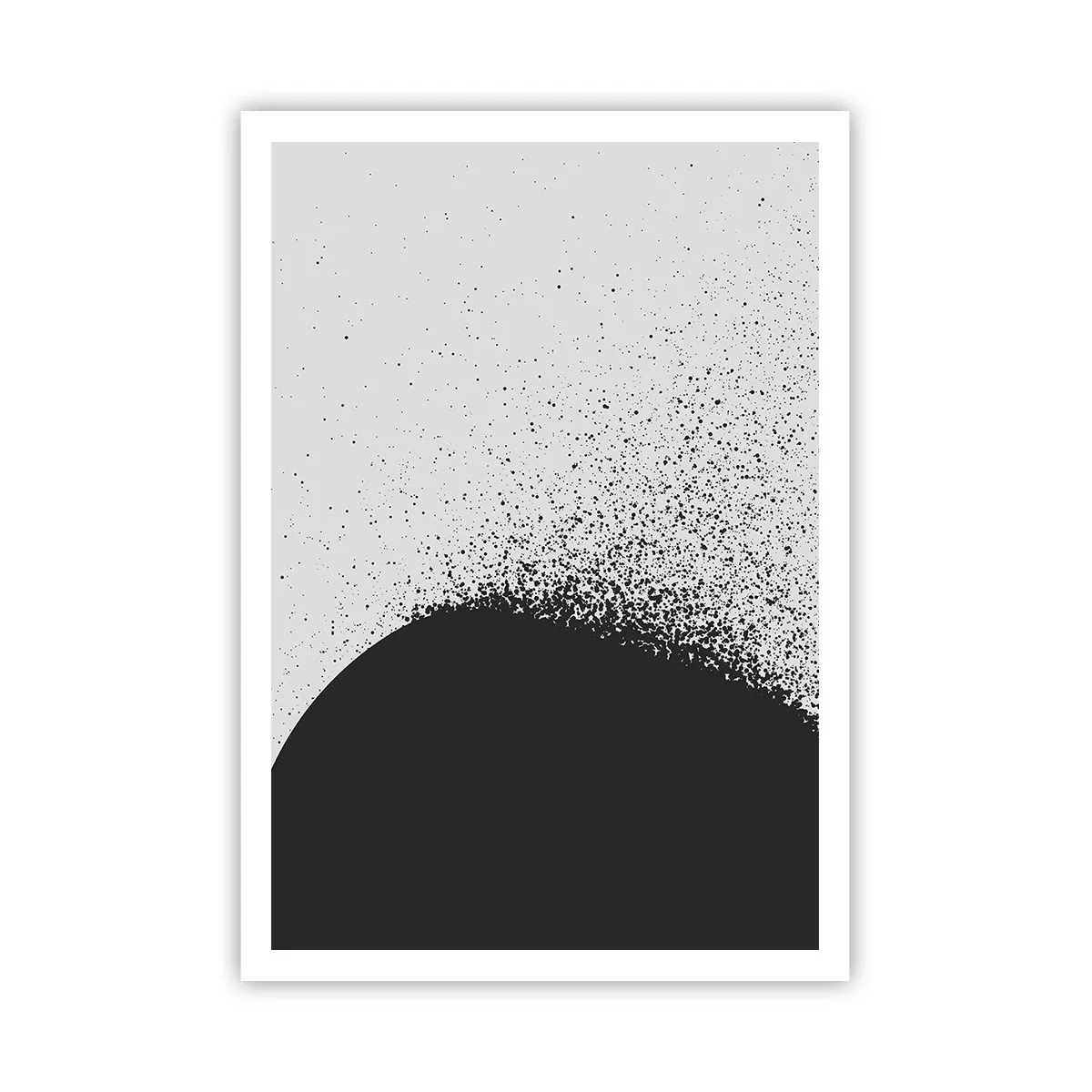 Póster - El movimiento de las partículas - 70x100 cm