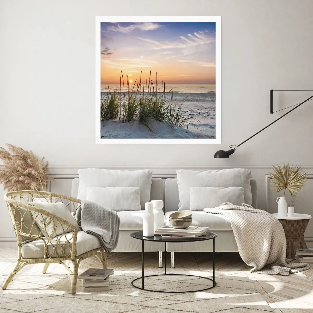 Póster - Mira, piensa, siente - 50x50 cm