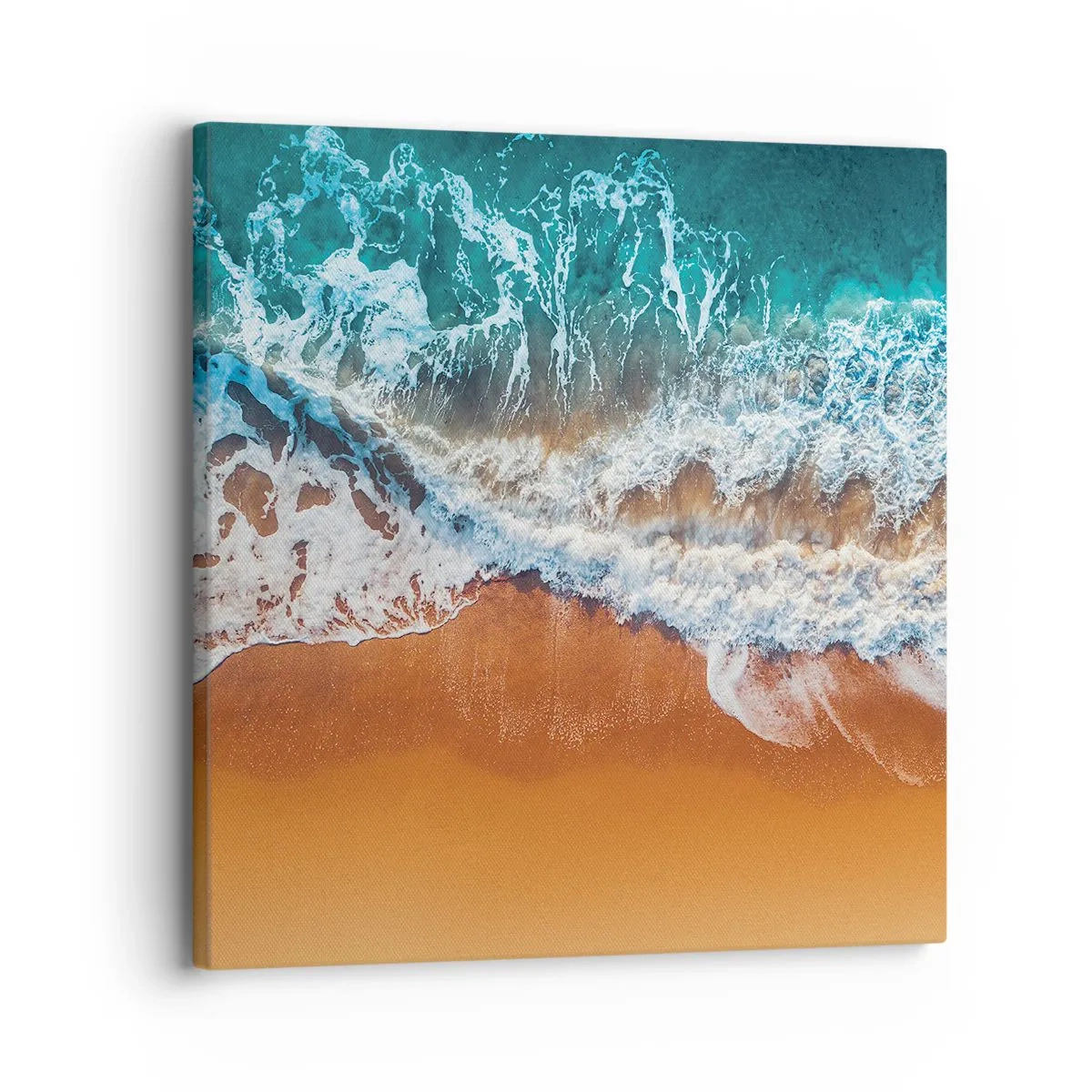 Cuadro sobre lienzo - Impresión de Imagen - Siempre a la par - 30x30 cm