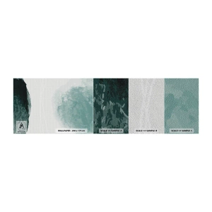 Muestra de fotomural Premium Sand - Un encuentro con la niebla - Moderno, minimalista, Abstracción - 100x30 cm