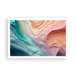 Póster - Ola arco iris - 91x61 cm
