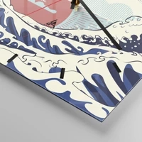 Esfera sin numeración, con rayas