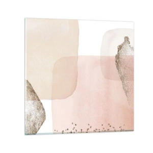 Cuadro sobre vidrio - Impresiones sobre Vidrio - Una mirada a través del color - 30x30 cm