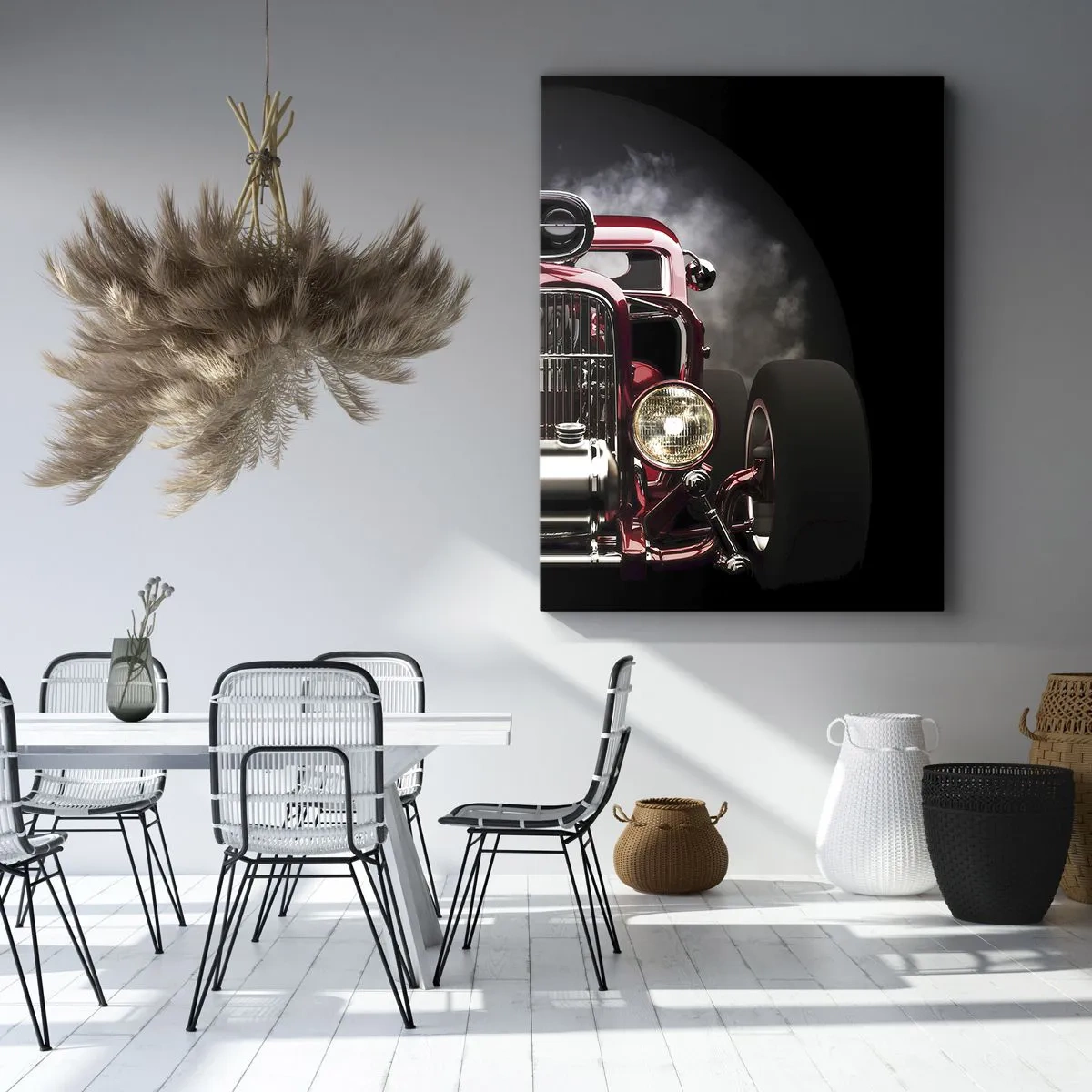 Cuadro sobre lienzo - Impresión de Imagen - Rápida y furiosamente bella - 65x120 cm