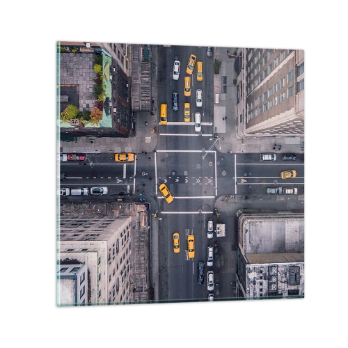 Cuadro sobre vidrio - Impresiones sobre Vidrio - Una simple elección - 50x50 cm