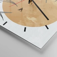 Esfera sin numeración, con rayas