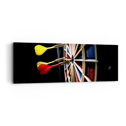 Cuadro sobre lienzo - Impresión de Imagen - En el blanco - 90x30 cm