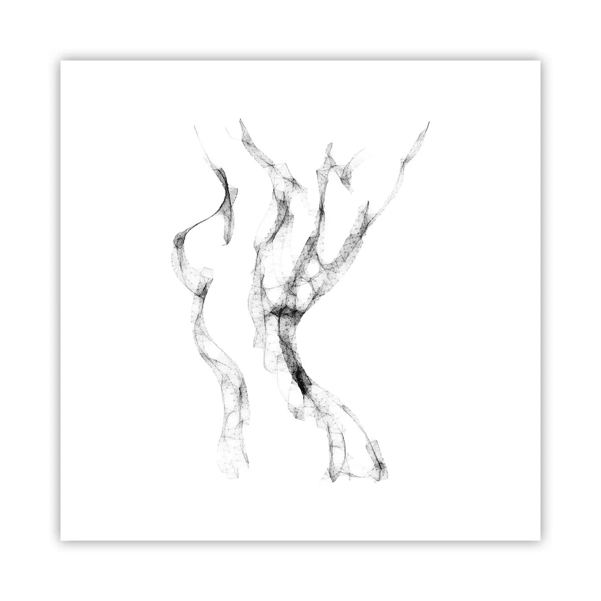 Póster - Hermosa y fuerte - 60x60 cm