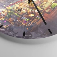 Esfera sin numeración, con rayas