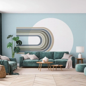 Fotomural Autadhesivo Deluxe Sticker - Una atracción irresistible - Abstracción, Gráficos, Pedazo - 250x175 cm