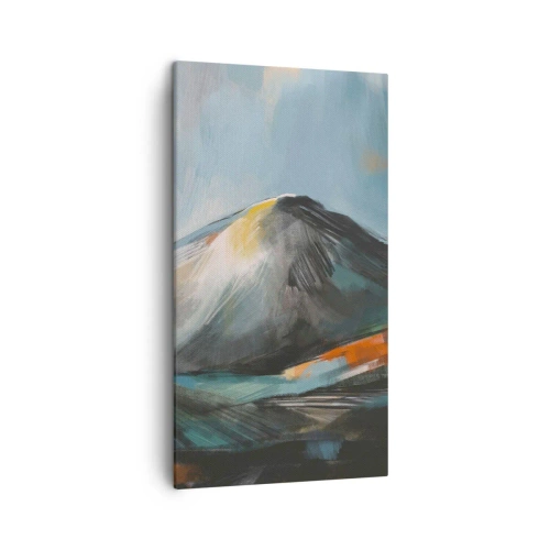 Cuadro sobre lienzo - Impresión de Imagen - Crudo y bello - 45x80 cm
