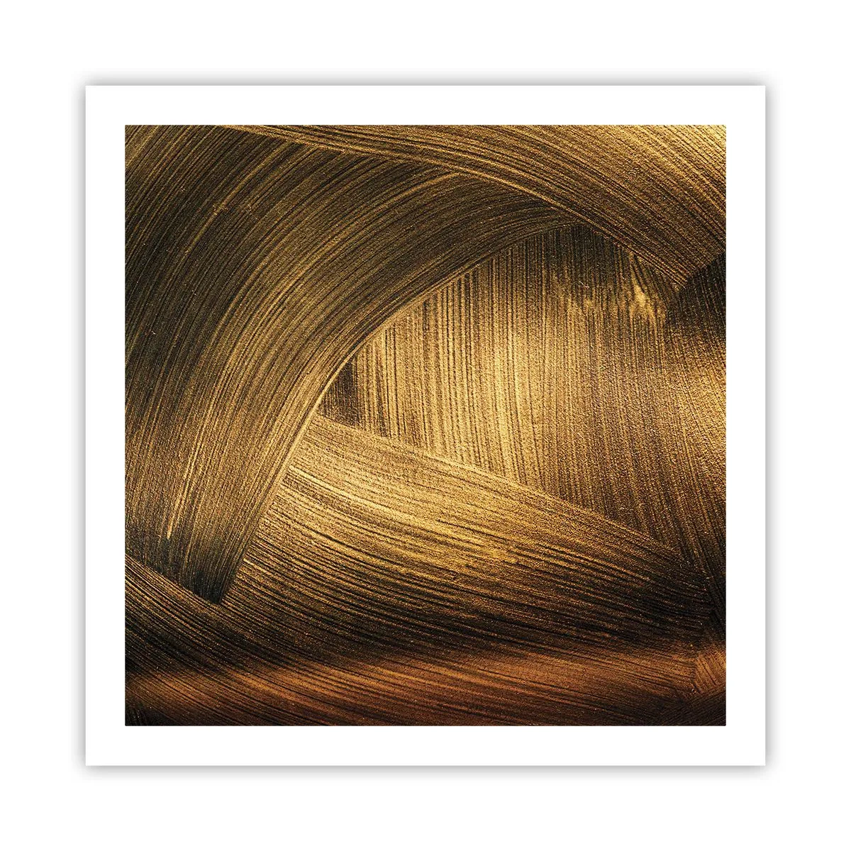 Póster - En un laberinto de oro - 60x60 cm