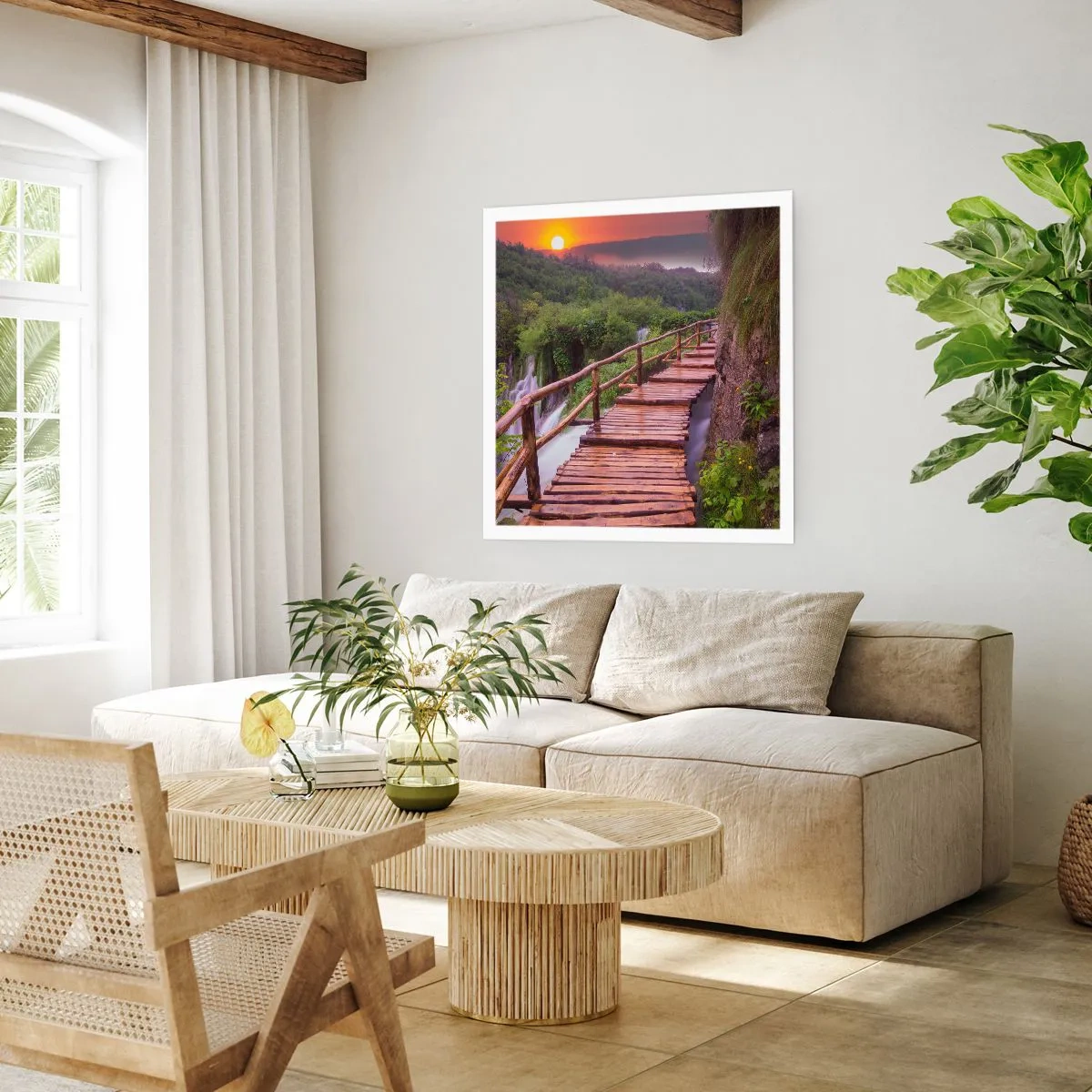 Póster - Una belleza inimaginable - 30x30 cm