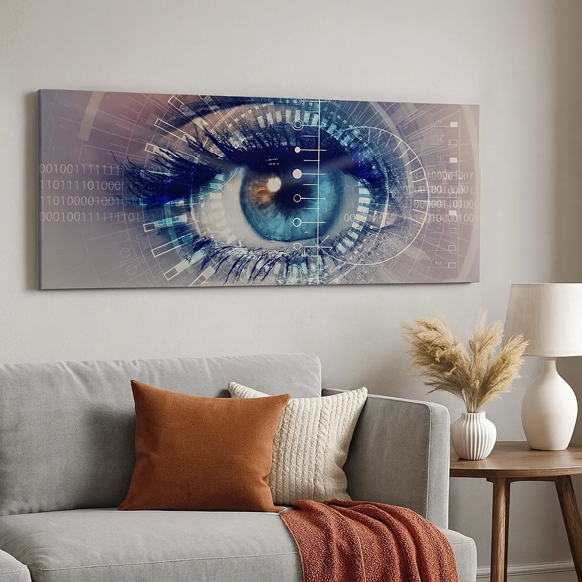 Cuadro sobre lienzo - Impresión de Imagen - Crees que me conoces - 30x30 cm