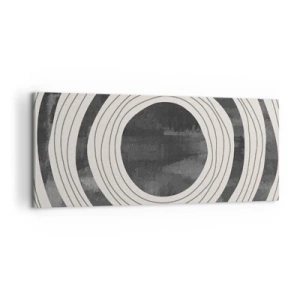 Cuadro sobre lienzo - Impresión de Imagen - En el centro mismo - 100x40 cm