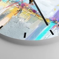 Esfera sin numeración, con rayas