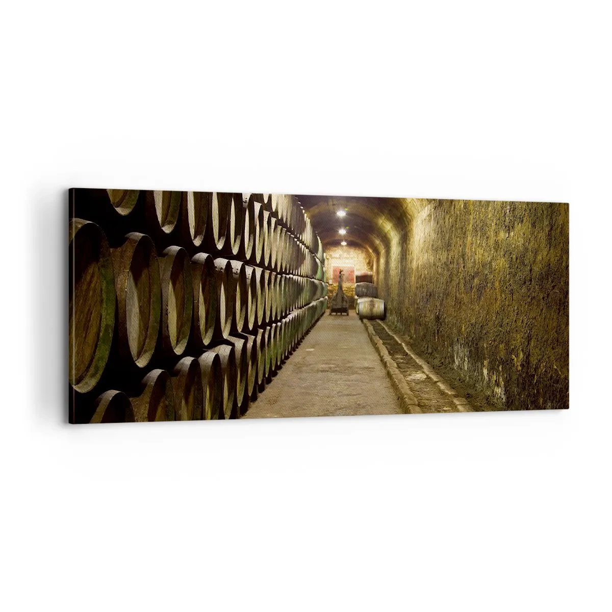 Cuadro sobre lienzo - Impresión de Imagen - El placer  - 100x40 cm