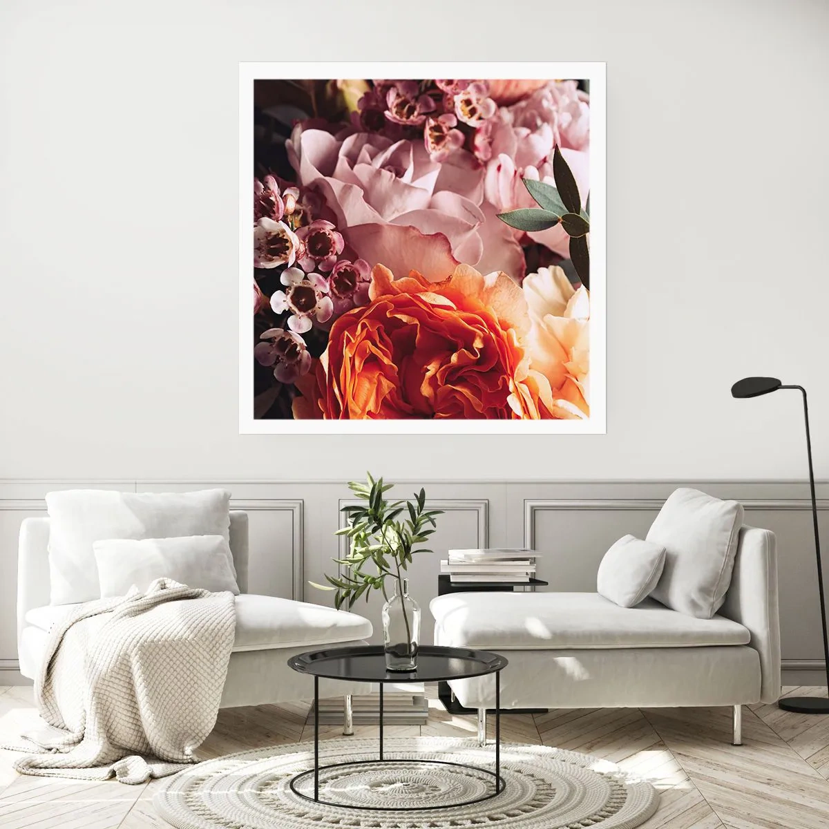 Póster - Belleza envolvente - 40x40 cm