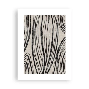 Póster - Salpicadura de líneas - 30x40 cm