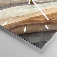 Esfera sin numeración, con rayas