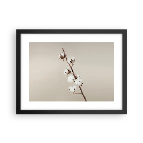 Póster en marco negro - En la fuente de la suavidad - 40x30 cm