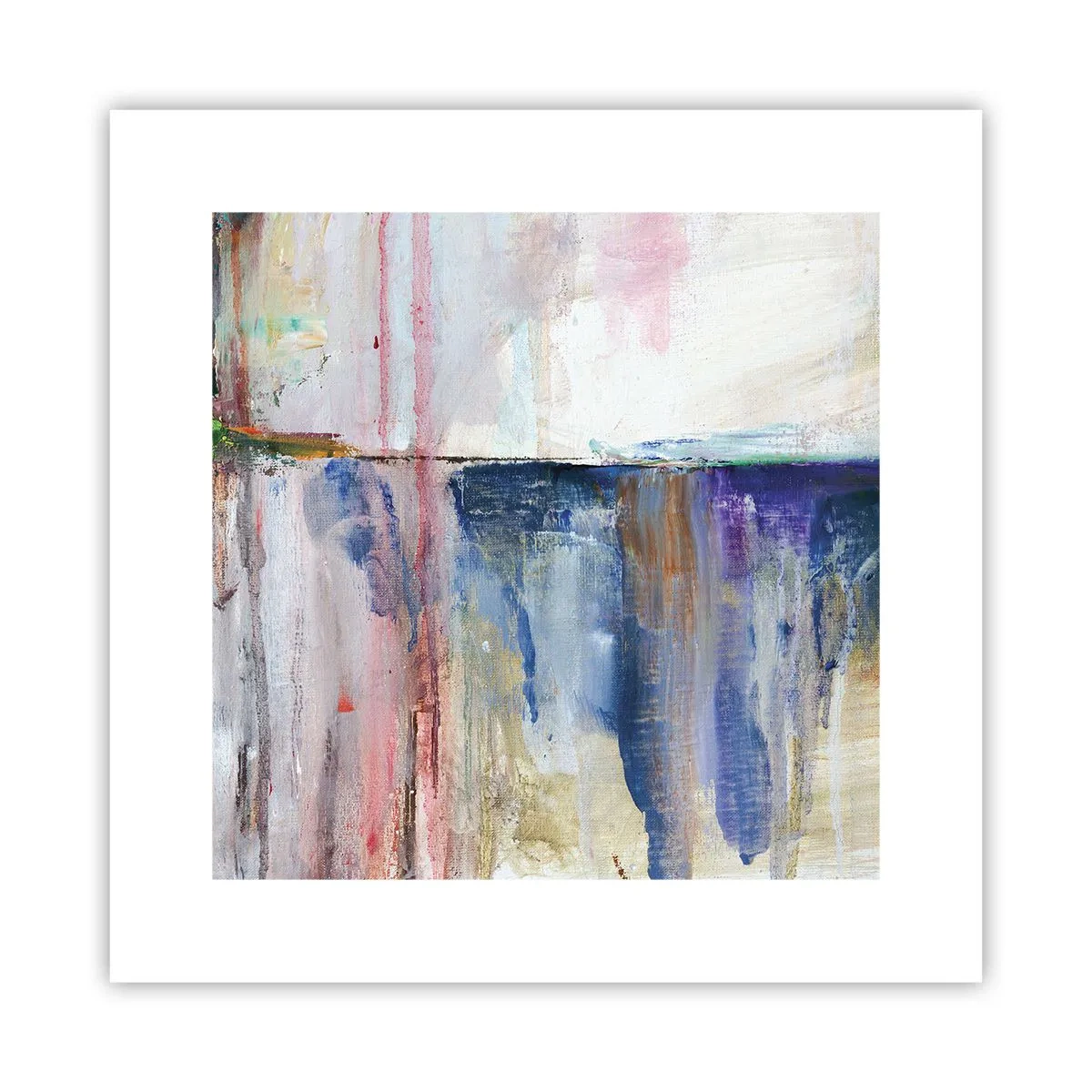 Póster - Impresiones y asociaciones de colores - 30x30 cm