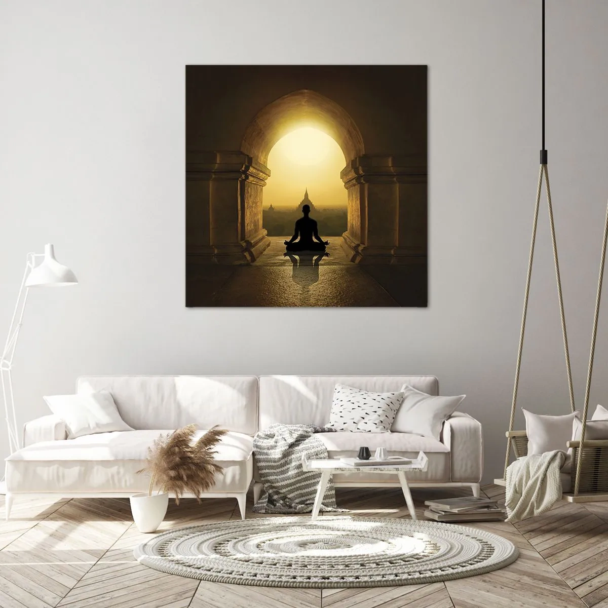 Cuadro sobre lienzo - Impresión de Imagen - Armonía total - 70x70 cm