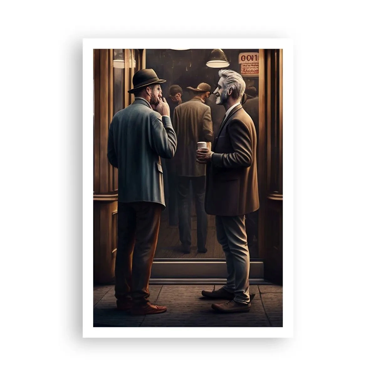 Póster - Un buen momento del día - 70x100 cm