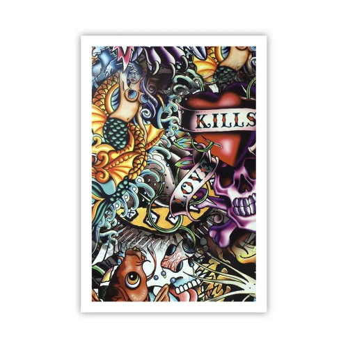 Póster - El sueño de un tatuador - 61x91 cm