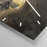 Esfera sin numeración, con rayas