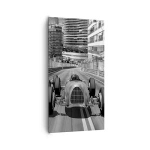 Cuadro sobre lienzo - Impresión de Imagen - Érase una vez en Montecarlo - 65x120 cm