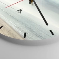 Esfera sin numeración, con rayas