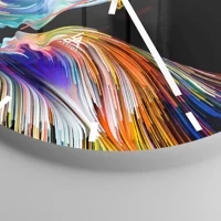 Esfera sin numeración, con rayas