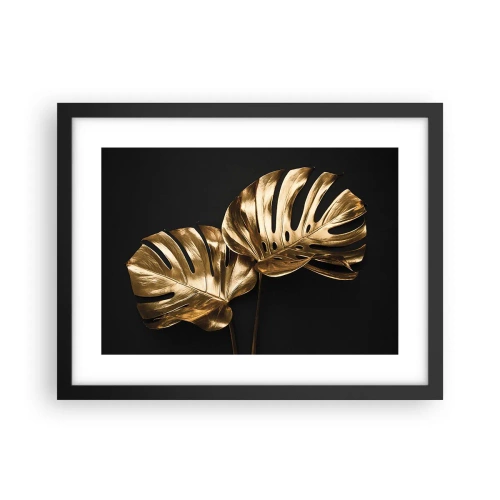 Póster en marco negro - Tesoros de la naturaleza - 40x30 cm