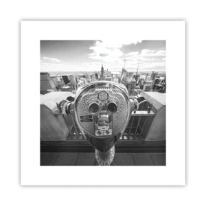 Póster - Sobre la ciudad - 30x30 cm