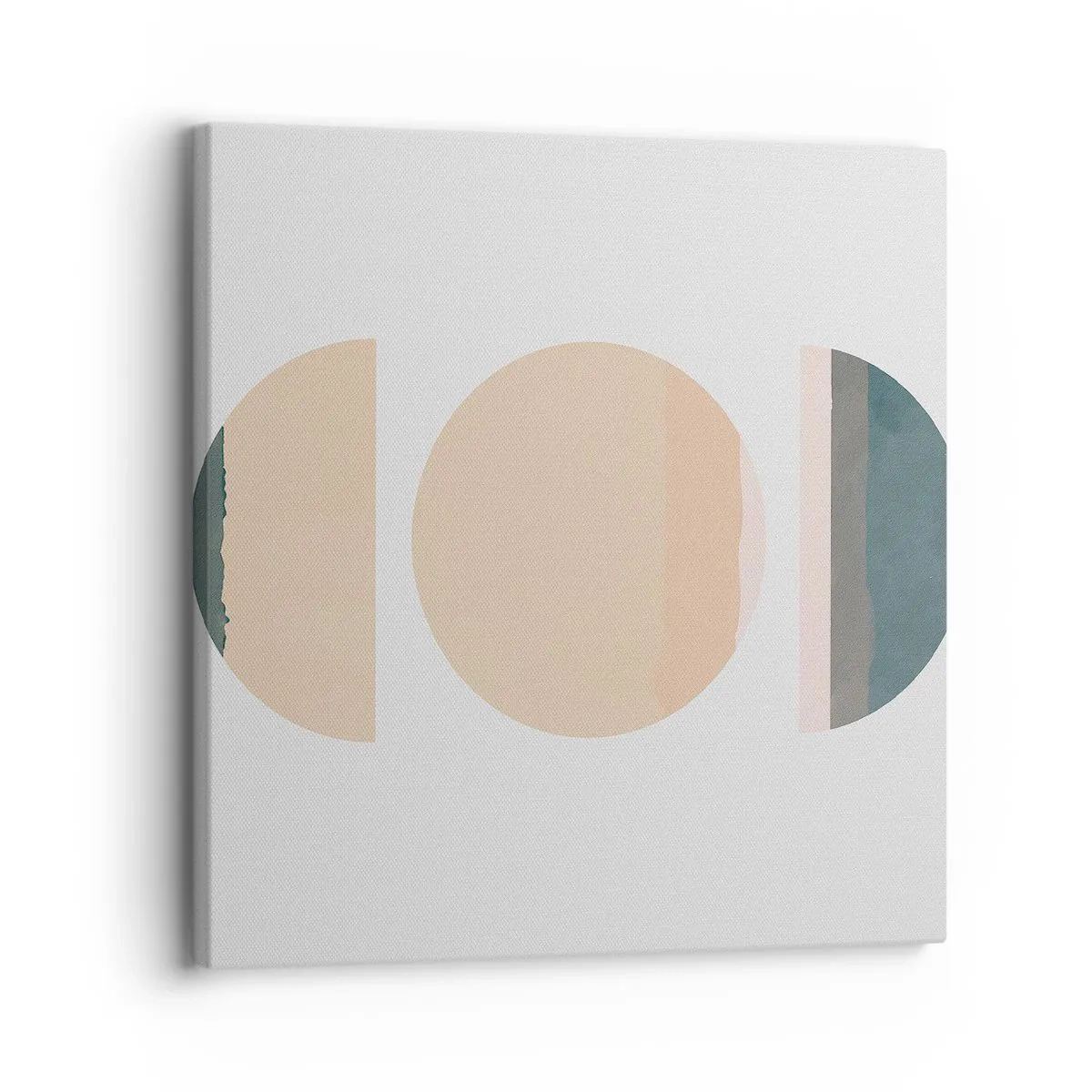 Cuadro sobre lienzo - Impresión de Imagen - Círculo tras círculo - 30x30 cm