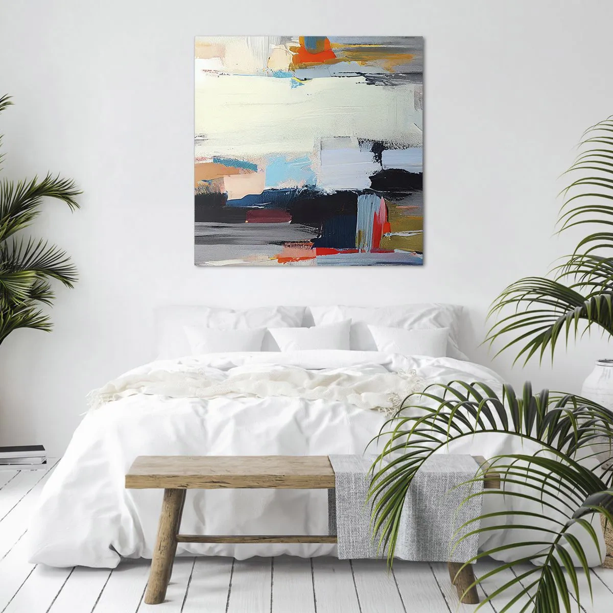 Cuadro sobre lienzo - Impresión de Imagen - ¿Existe un método único? - 60x60 cm