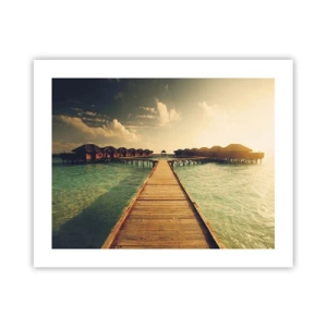 Póster - Una cálida invitación - 50x40 cm