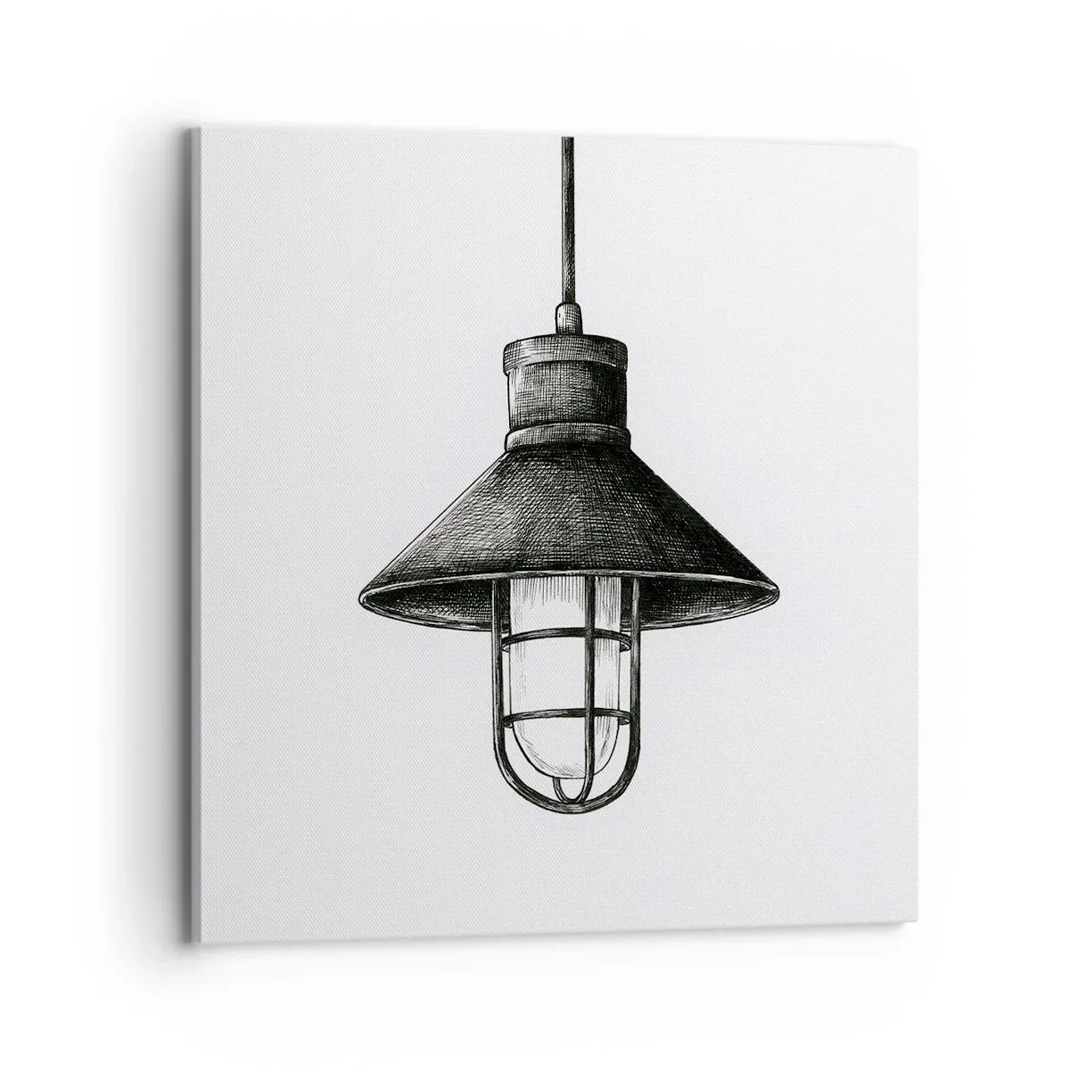 Cuadro sobre lienzo - Impresión de Imagen - Como hace años... - 70x70 cm