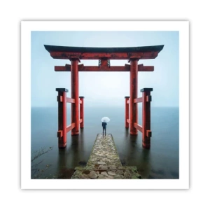 Póster - Ensueño japonés - 60x60 cm