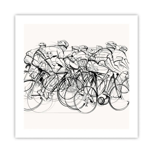 Póster - Juntos como un equipo - 50x50 cm