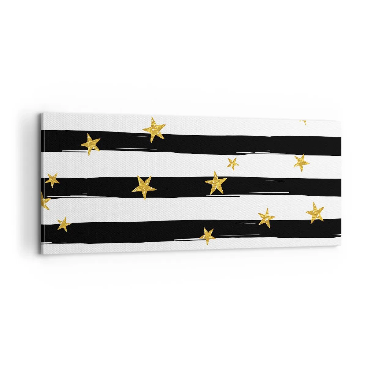 Cuadro sobre lienzo - Impresión de Imagen - Todos hemos nacido bajo una estrella de la suerte - 100x40 cm